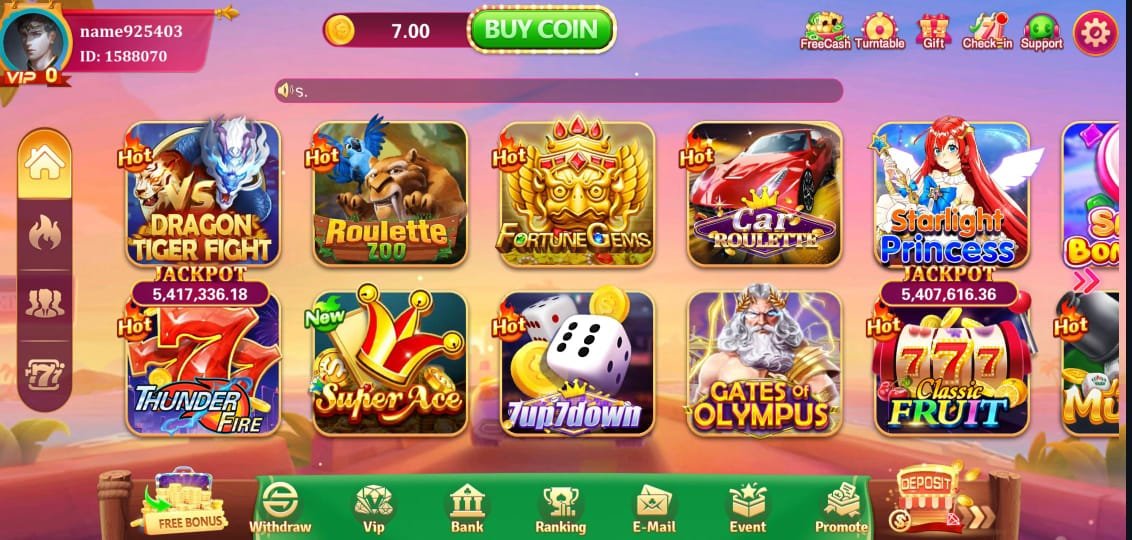 77 VIP game