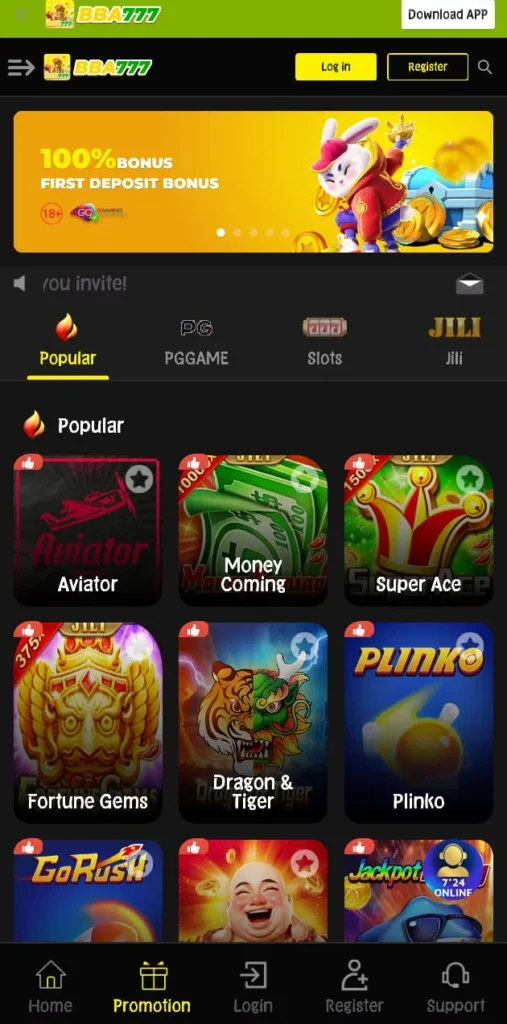 BBA777 Game