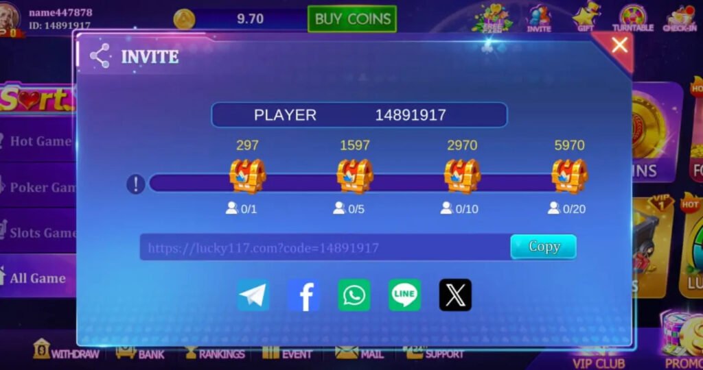 Lucky97 game